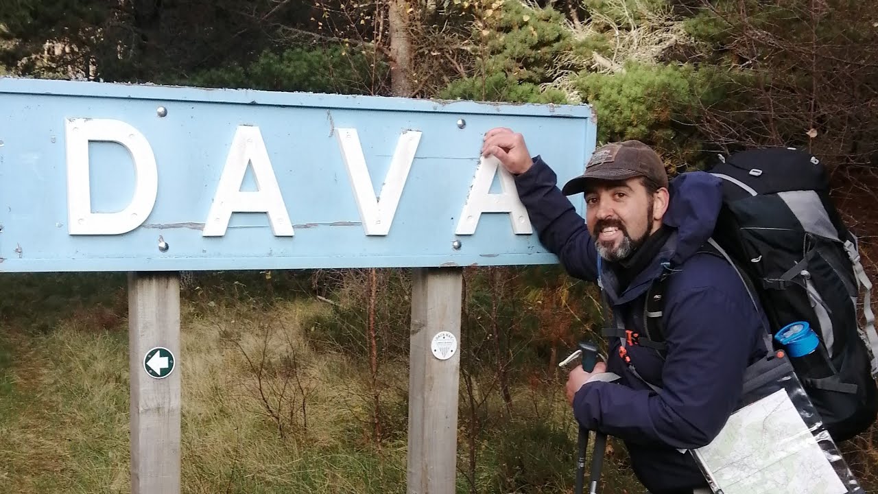 Hiking the Dava Way.