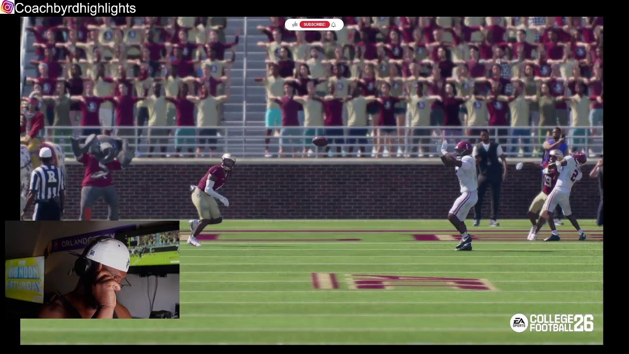Coach Byrd Live College Football 26 Gameplay