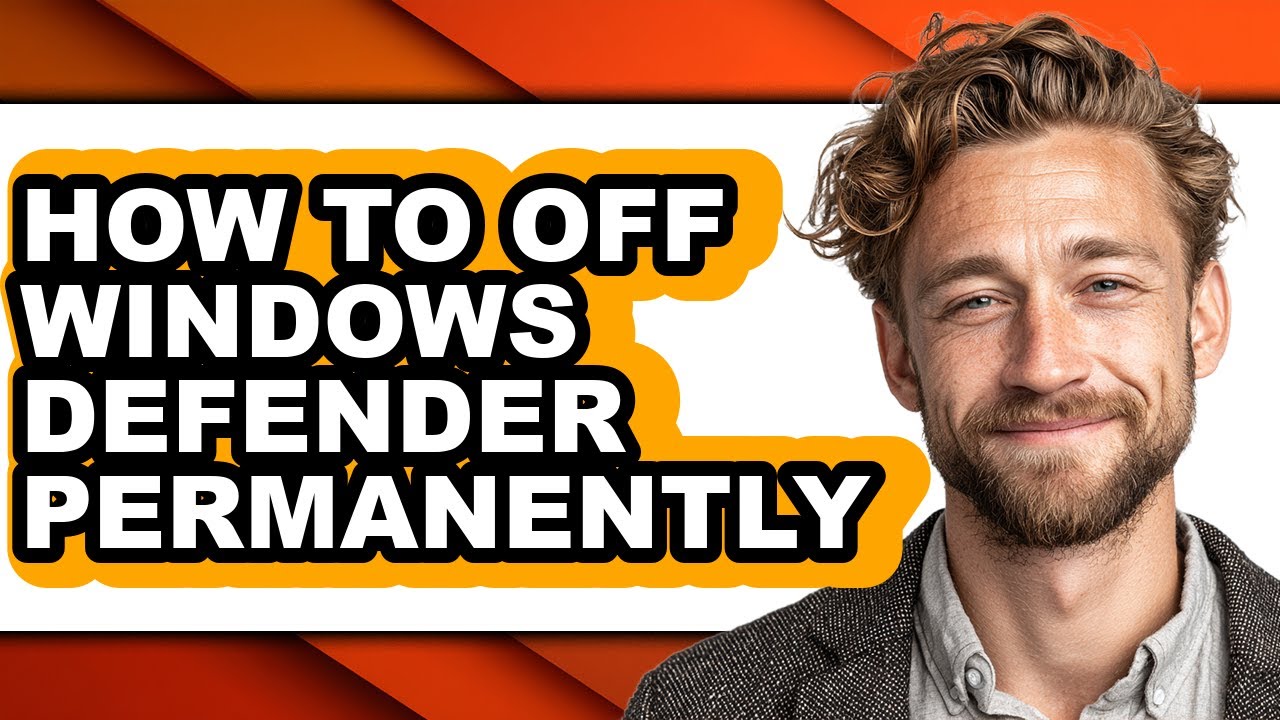 How to Off Windows Defender Permanently (easy Method)