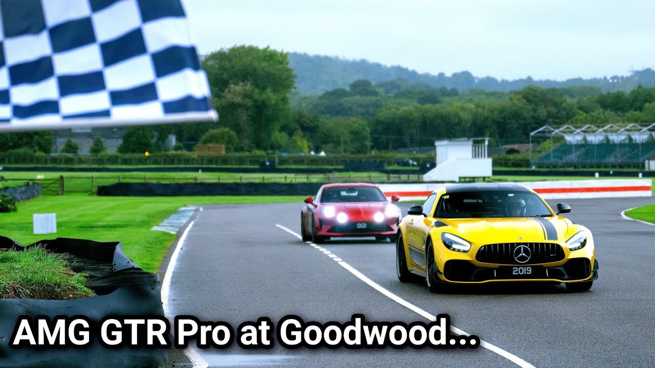AMG GTR Pro vs Tuned Alpine A110 on Michelin Cup 2s in the Wet! 