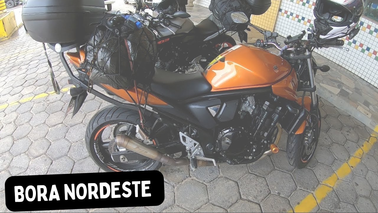 Viagem de moto para o nordeste 2024  SpxBa#suzukibandit  #mt03