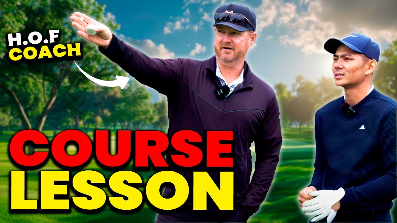 Bryson Dechambeau's Golf Coach Gives Me the Best On Course Golf Lesson