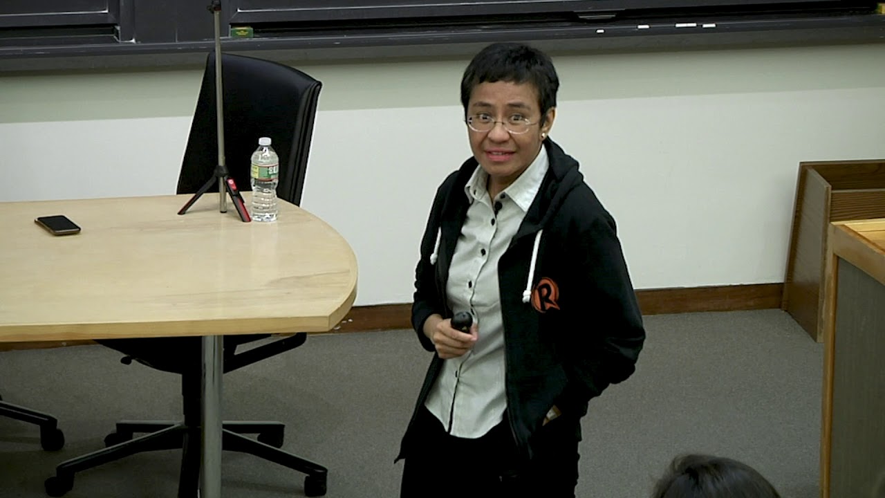 'Fighting Back with Data': Maria Ressa '86