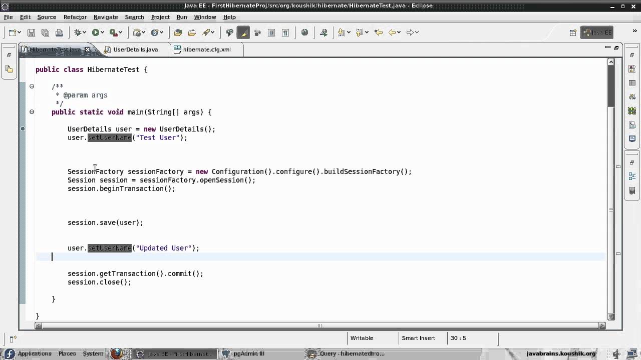 Hibernate Tutorial 22  - Transient, Persistent and Detached Objects