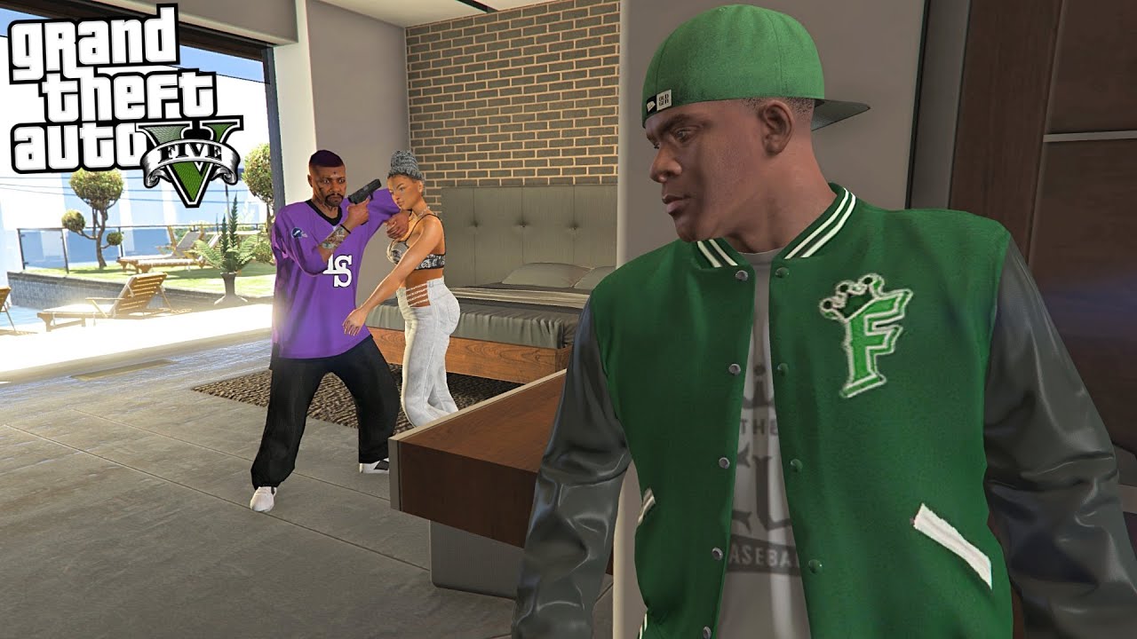 FRANKLIN CAUGHT SISTER IN ROOM WITH BALLA LEADER IN GTA 5!!!