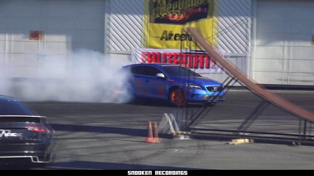 UTOMHUS SHOWEN 2019 ELMIA | VOLVO V40 V8 TURBO DRIFTING