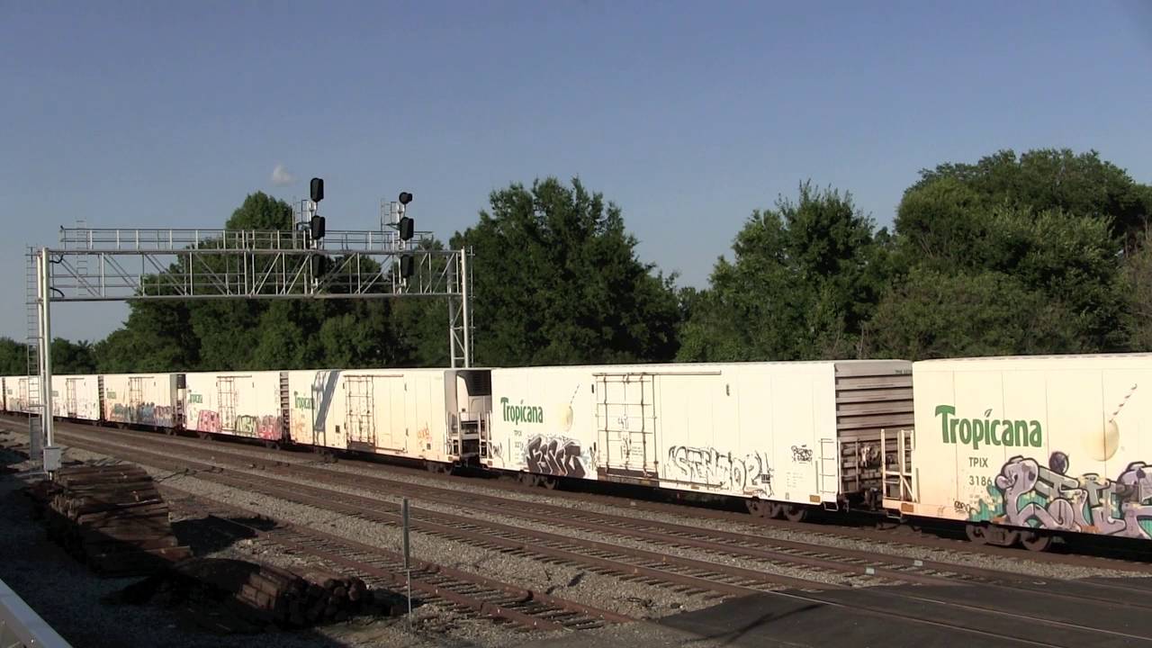 [HD] CSX Tropicana Juice Train