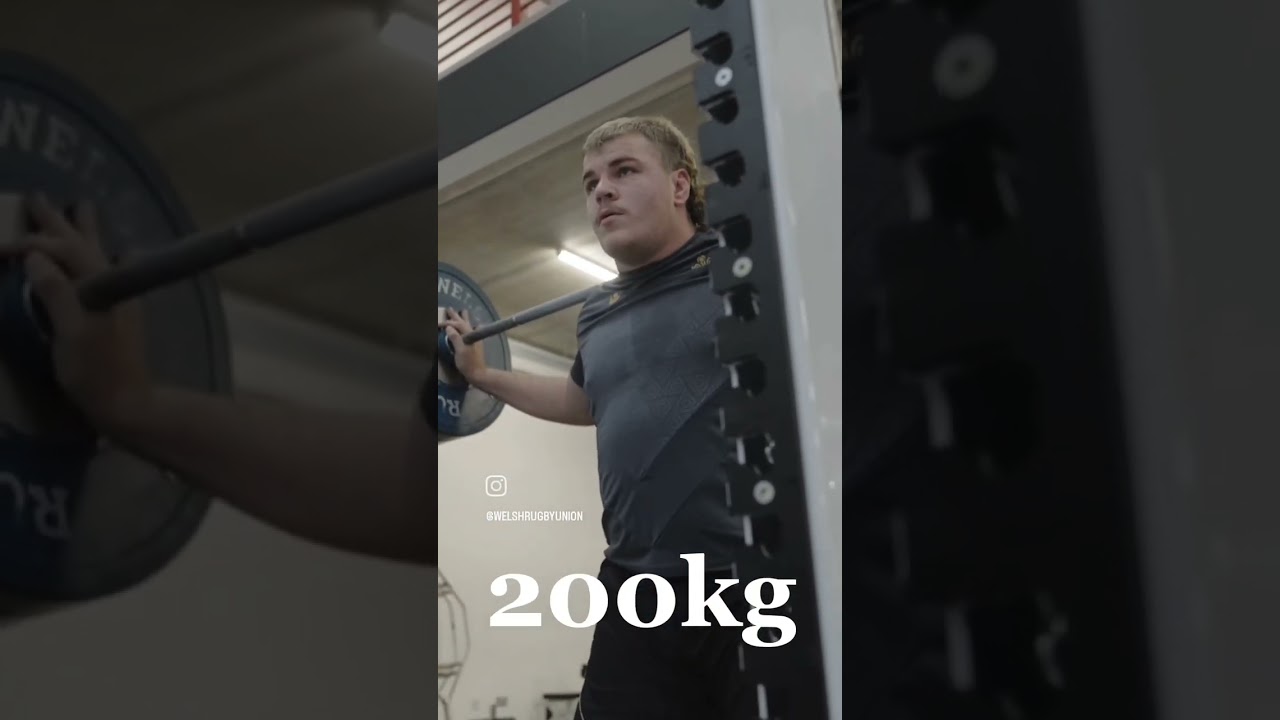 210KG Squat with Archie Griffin | WRU TV