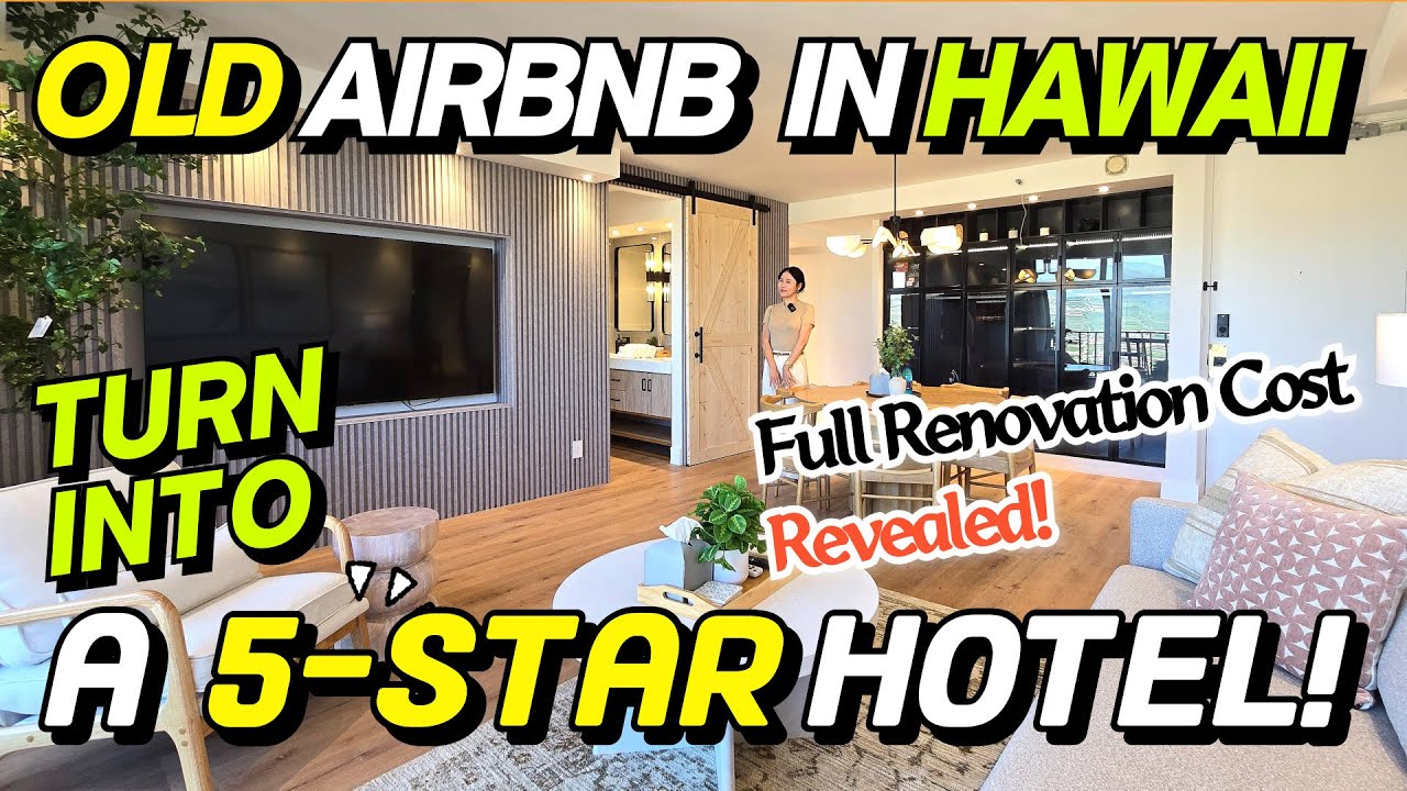 Passive Income Through Airbnb: Waikiki Banyan Condo Remodeling Success