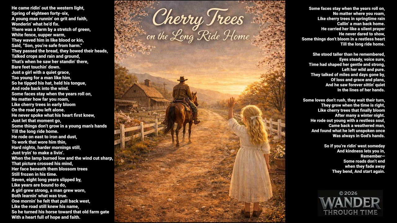 Cherry Trees On The Long Ride Home