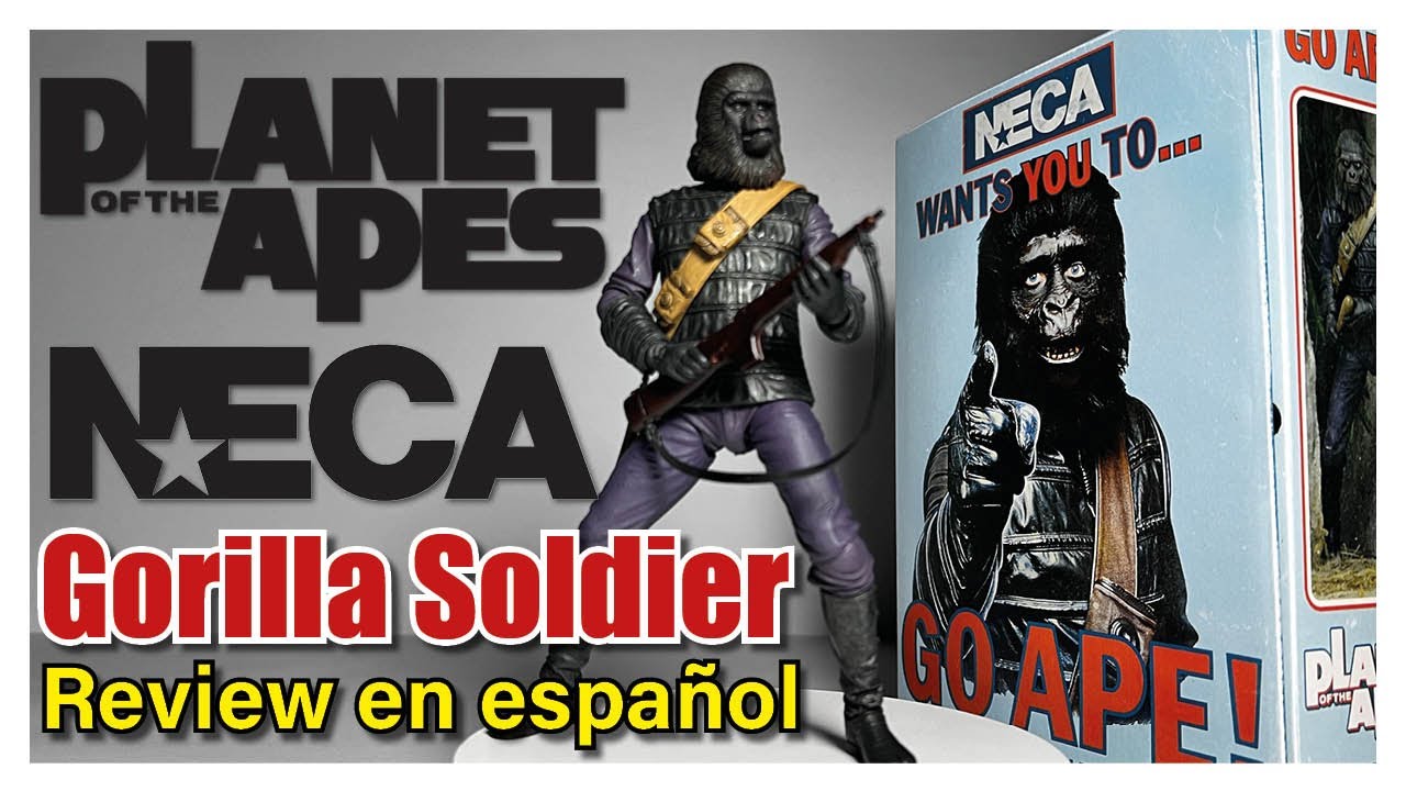 NECA Ultimate Gorilla Soldier - Planet of the Apes 1968 | Review en español