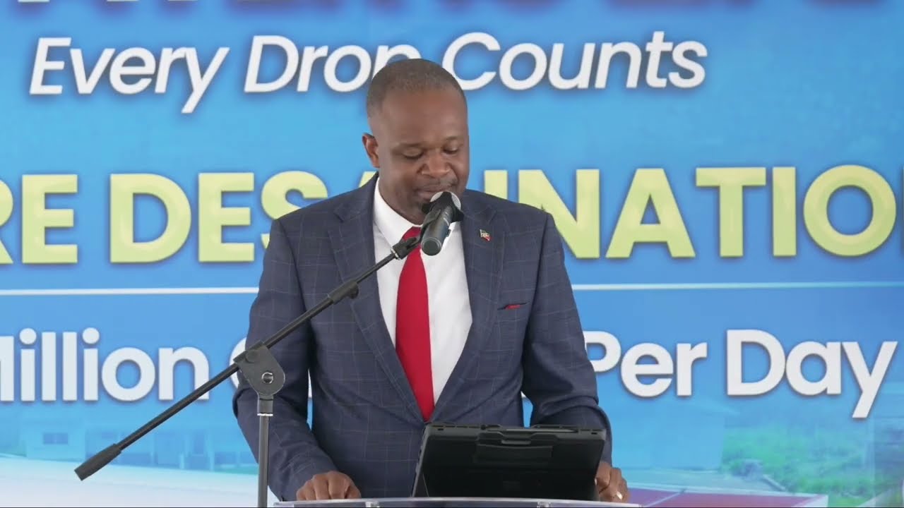 Address by Hon. Konris Maynard | Basseterre Desalination Plant Commissioning Ceremony