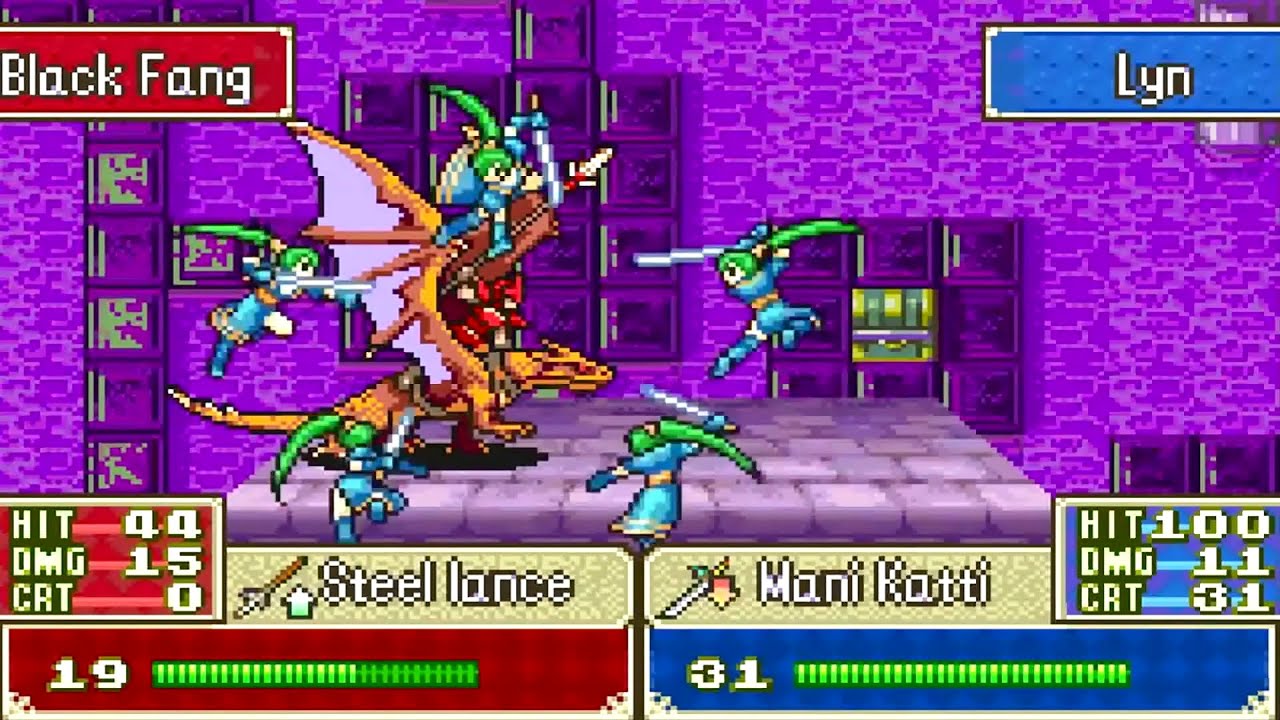 Fire Emblem: Blazing Sword – All Critical Animations [GBA Showcase]