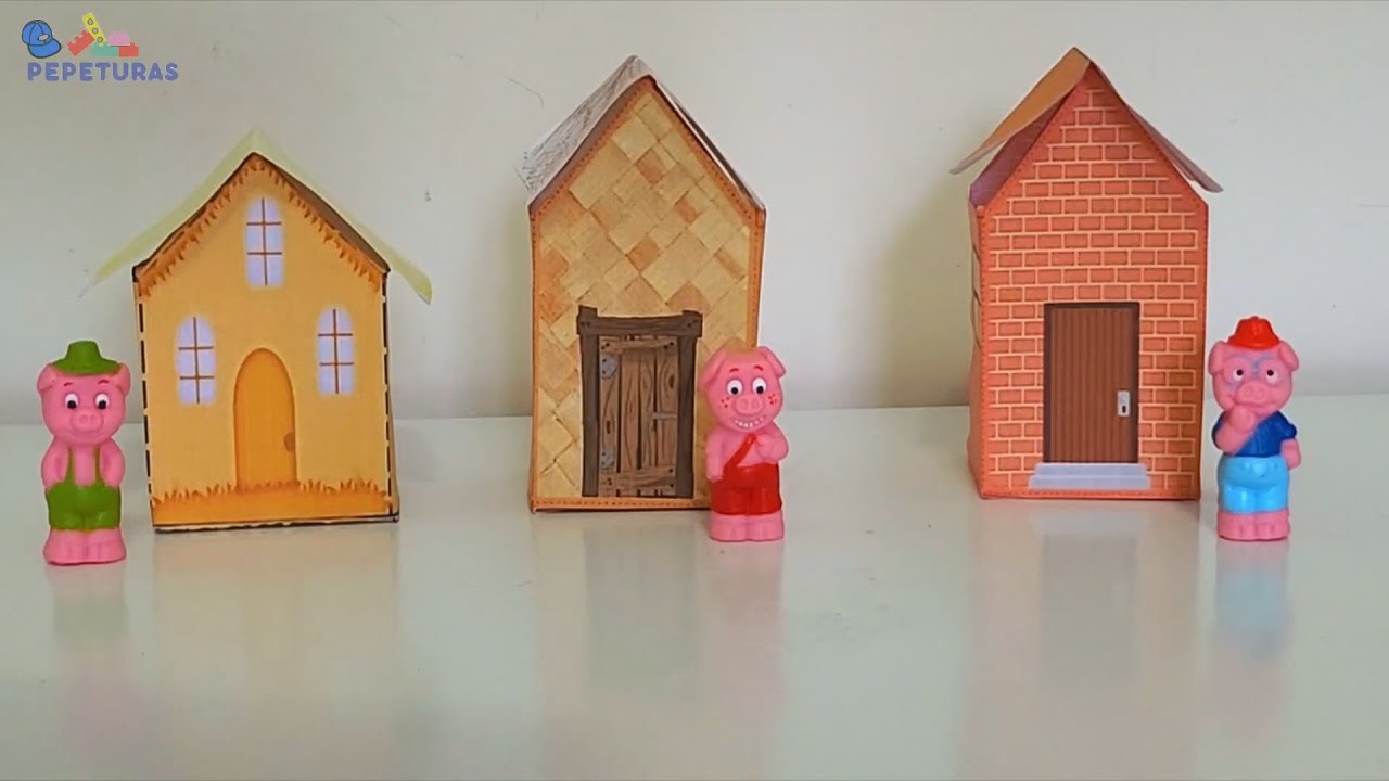 OS 3 PORQUINHOS - THE THREE LITTLE PIGS
