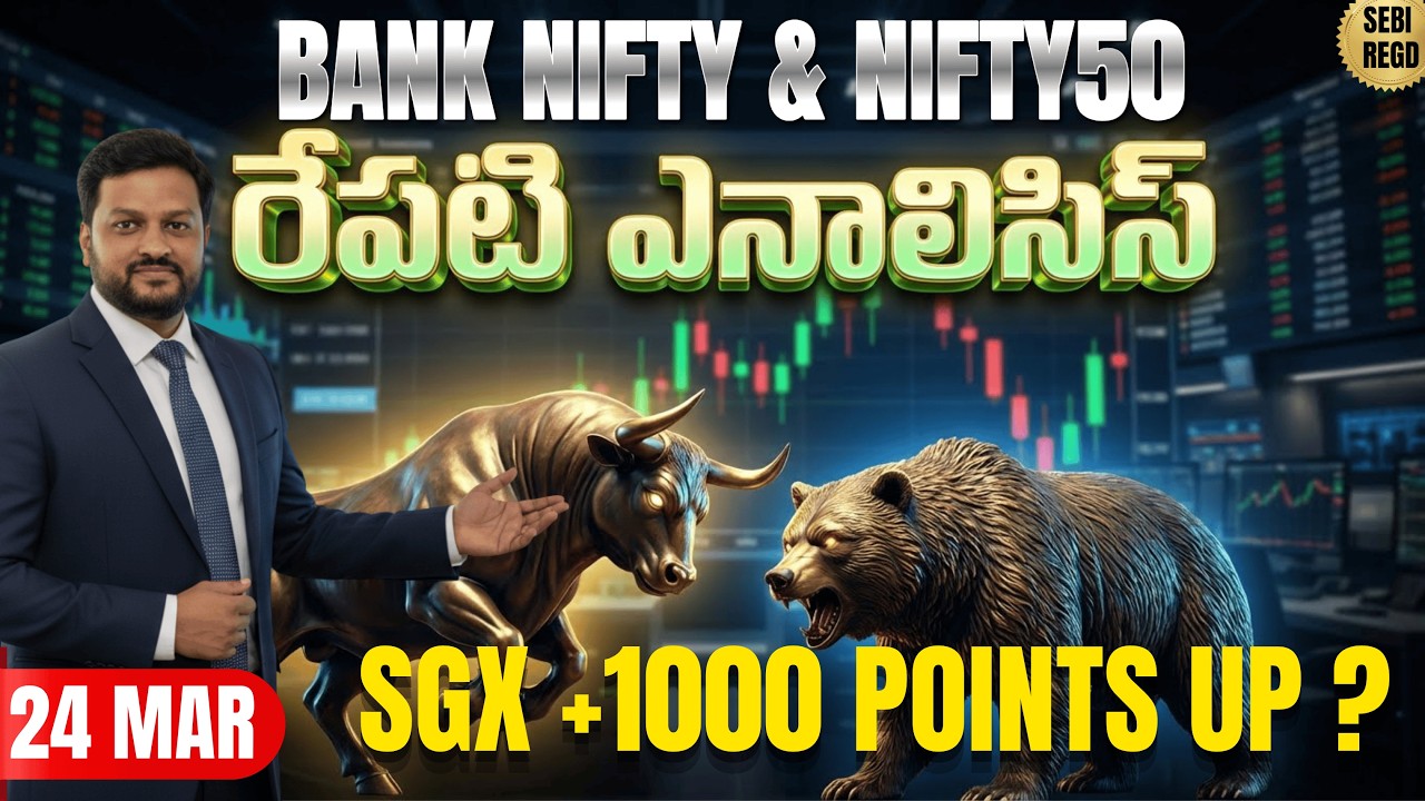 Daily Analysis Bank nifty Prediction | Nifty50 Post & Pre Market Analysis #telugutradershyam