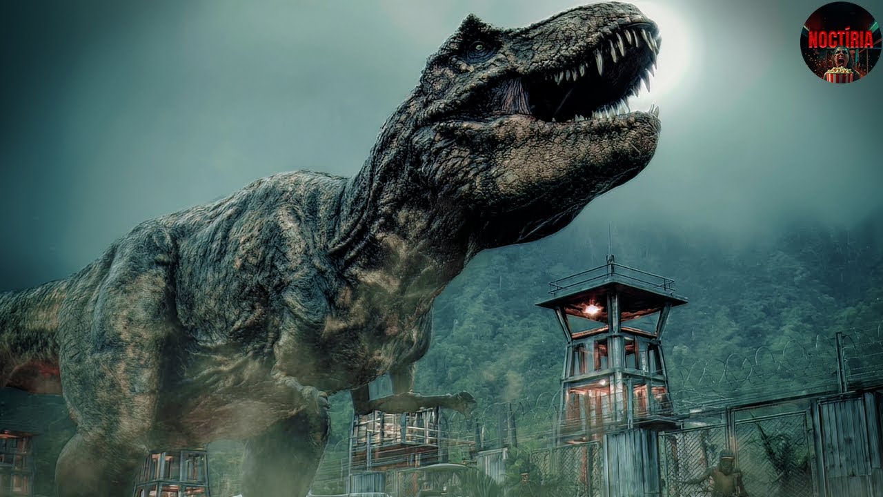 PRISÃO DOS DINOSSAUROS 🎬 Filme Completo de Terror em Português 🎬 HD