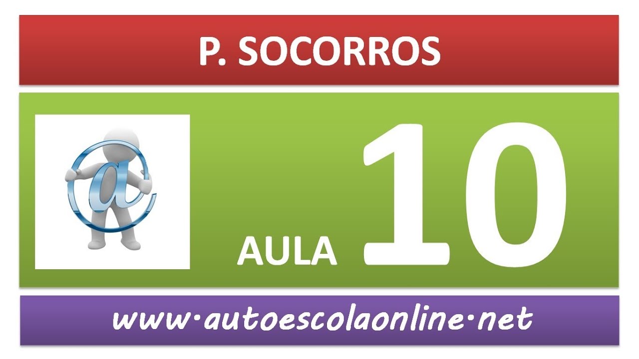AULA 92 PRIMEIROS SOCORROS - CURSO DE LEGISLAÇÃO DE TRÂNSITO EM AUTO ESCOLA E SIMULADO DO DETRAN