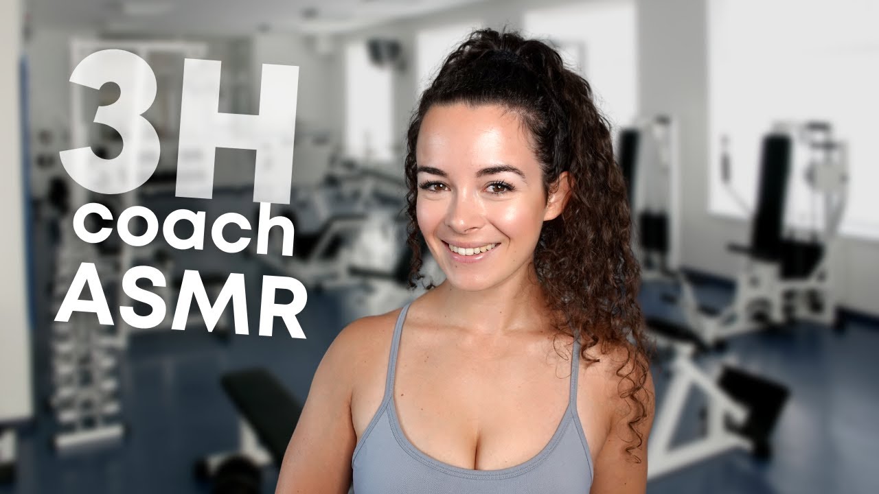 ASMR 3H Coach sportive roleplay compilation | soft spoken