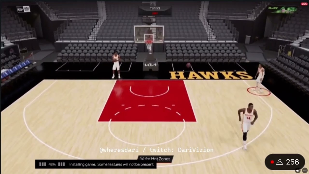 2k23 Delayed Green Ingame gameplay 😯