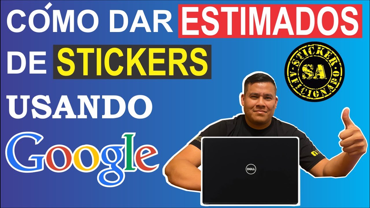 como dar estimados de stickers para auto