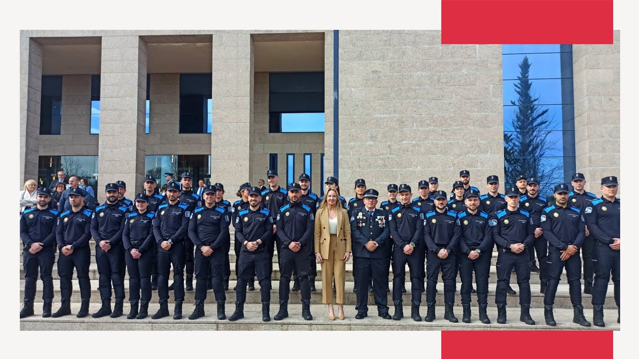 41 Policías Locais de Vigo graduarse na Academia Galega de Seguridade Pública