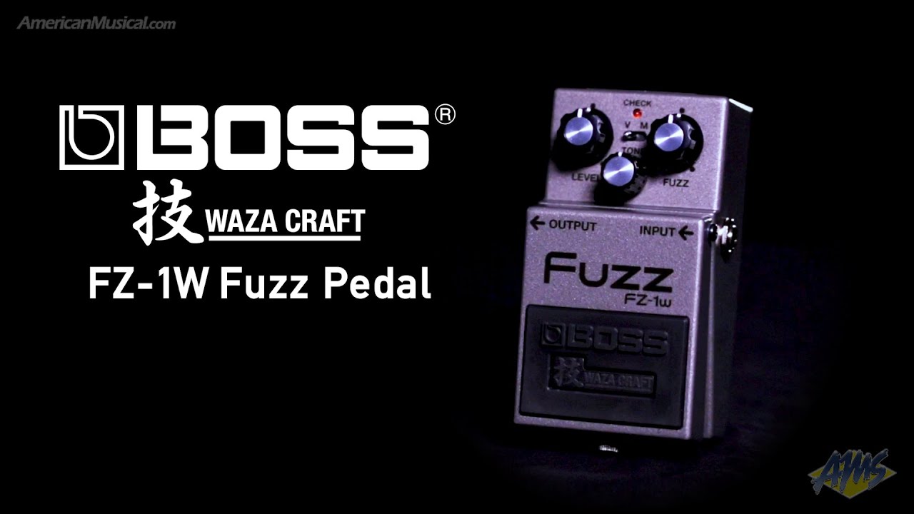 Boss FZ-1W Waza Craft Fuzz Pedal - AmericanMusical.com
