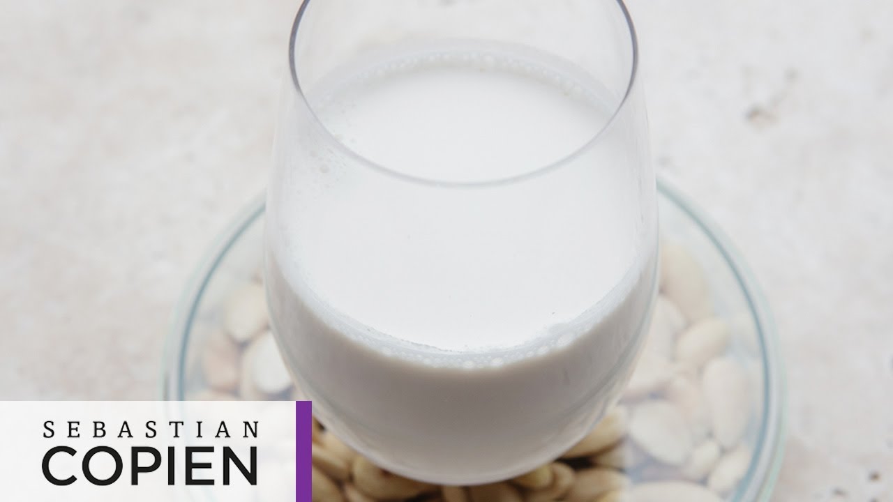 Mandelmilch selber machen - ausführlich erklärt | Milchalternative | Vegan Masterclass