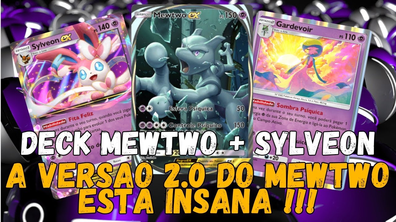 ESTÁ IMPARÁVEL O NOVO DECK DE MEWTWO E SYLVEON - Pokémon TCG Pocket #pokemontcgpocket #pokemon
