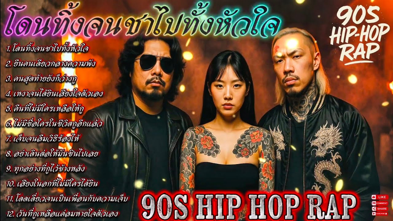 โดนทิ้งจนชาไปทั้งหัวใจ💔🫵✌🔥Rap Hip-hop🔥 #รวมเพลงแร็พฮิปฮอป #rap #hiphop #boombap [133]