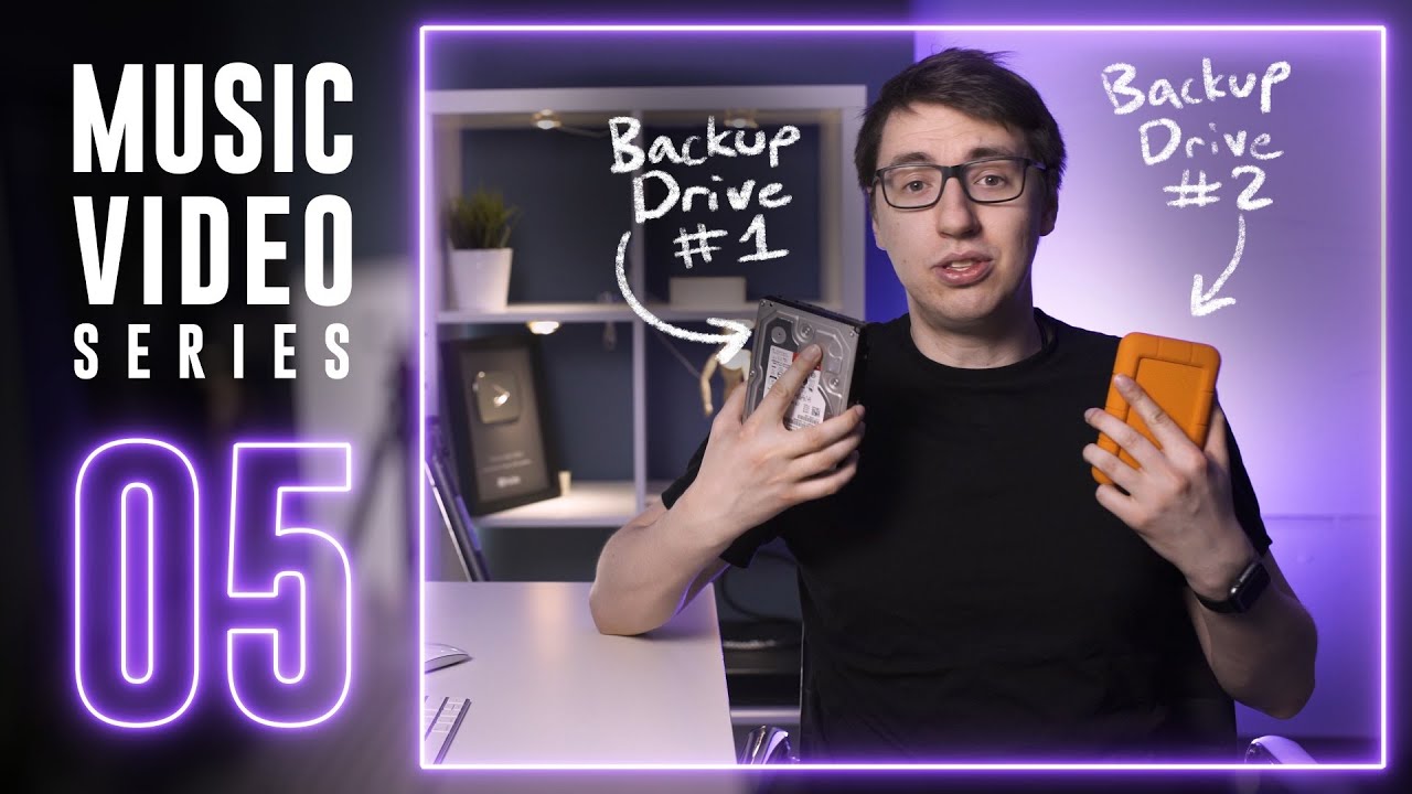 The Best Way to Backup and Organize Your Footage | #FilmoraMusicVideoSeries