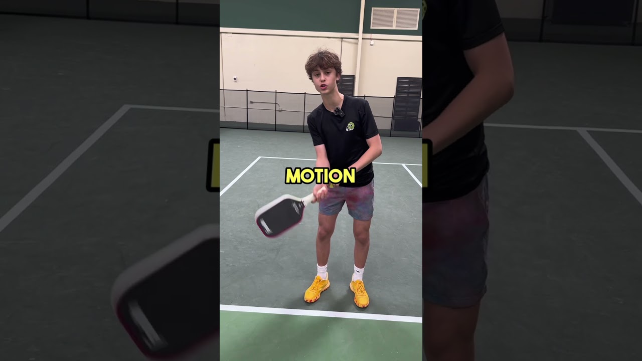 Ускорение удара справа после отскока 🏆🚀 #pickleballtips #pickleball #shorts