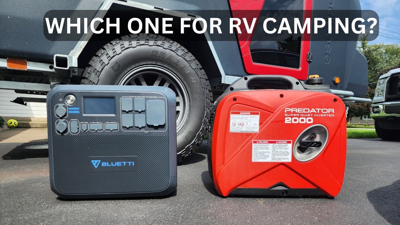 Solar VS Gas Generator - Which One Is Best For RV BOONDOCKING?