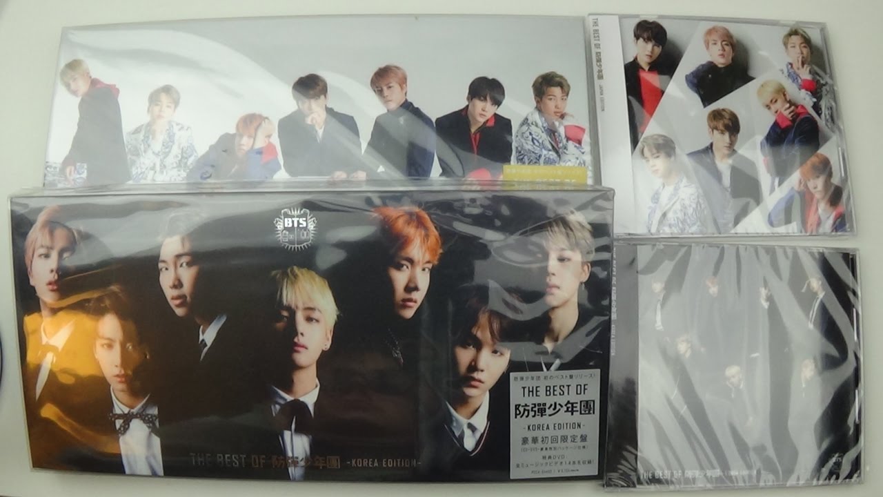 Unboxing BTS (Bangtan Boys) Best Of Album Korea & Japan Edition (Limited & Normal Version)