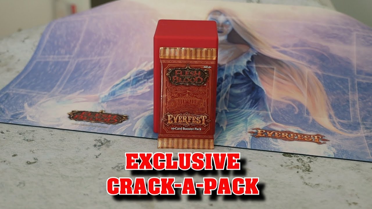 Opening My First Ever Everfest Booster - Flesh and Blood