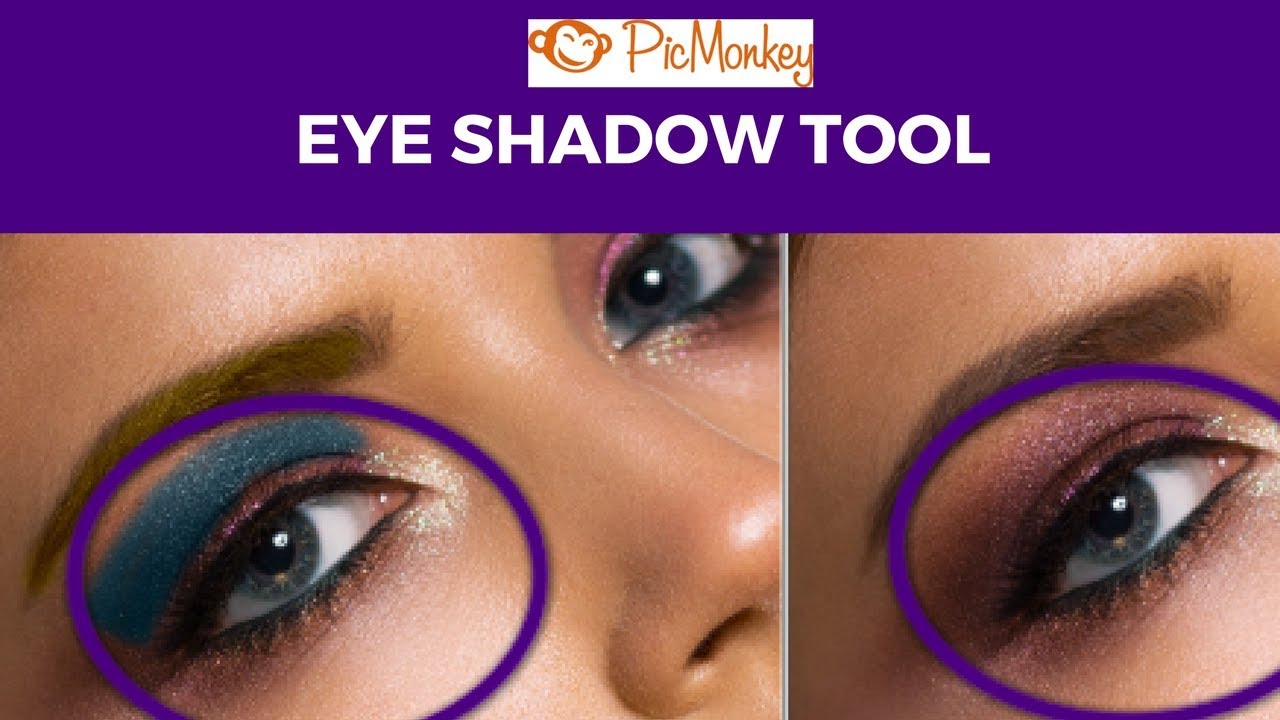 Eye Shadow Tool Picmonkey | Design skins around the eye in a photo