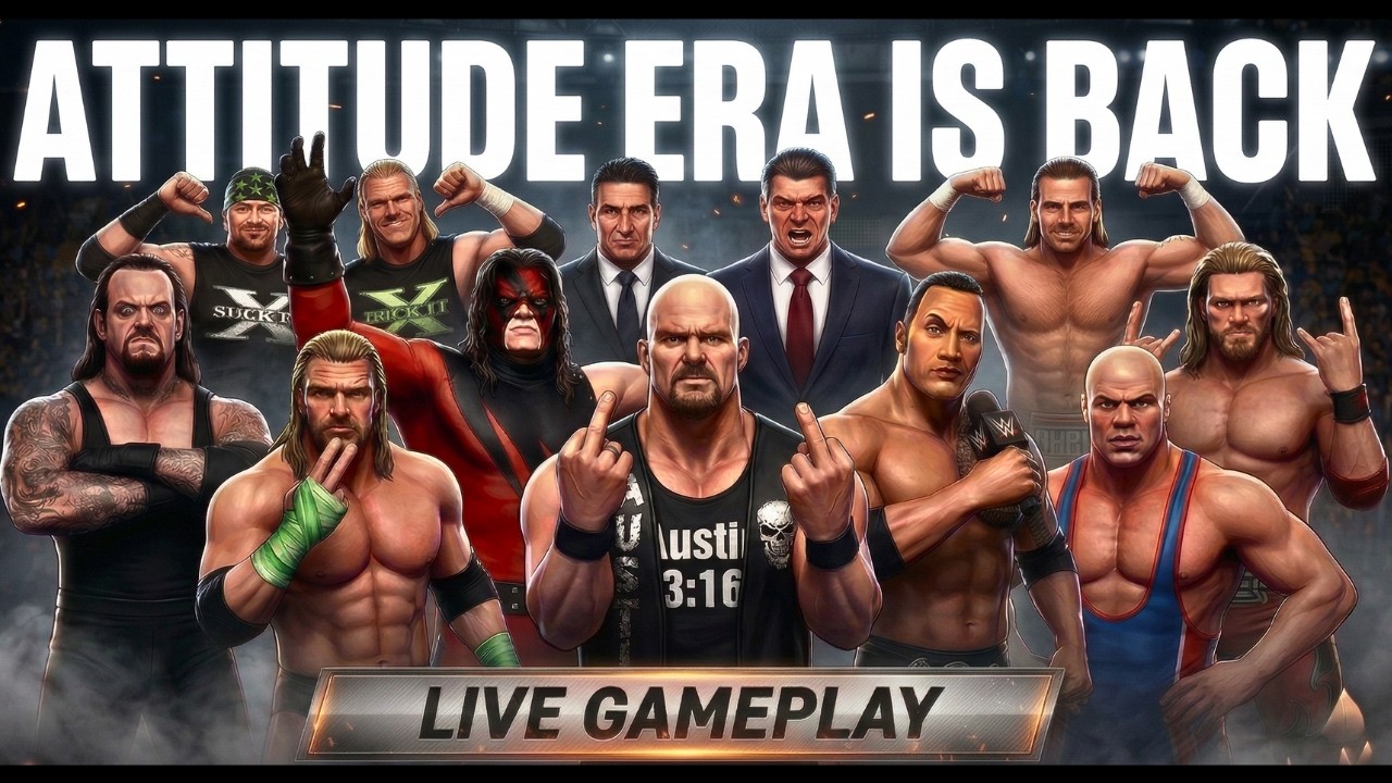 ATTITUDE ERA TAKEOVER – PART 19 😤🔥 | WWE 2K26 ENDGAME CHAOS