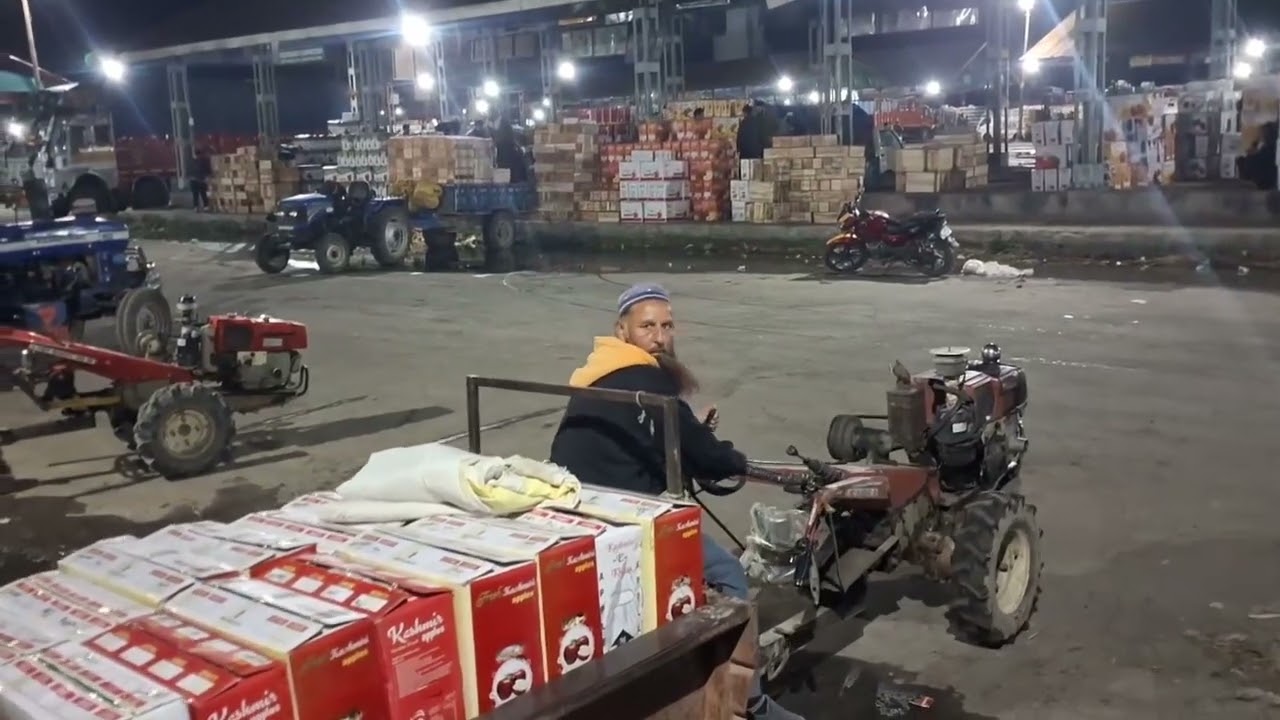 #Live #Update Fruit Mandi Apple Town Sopore