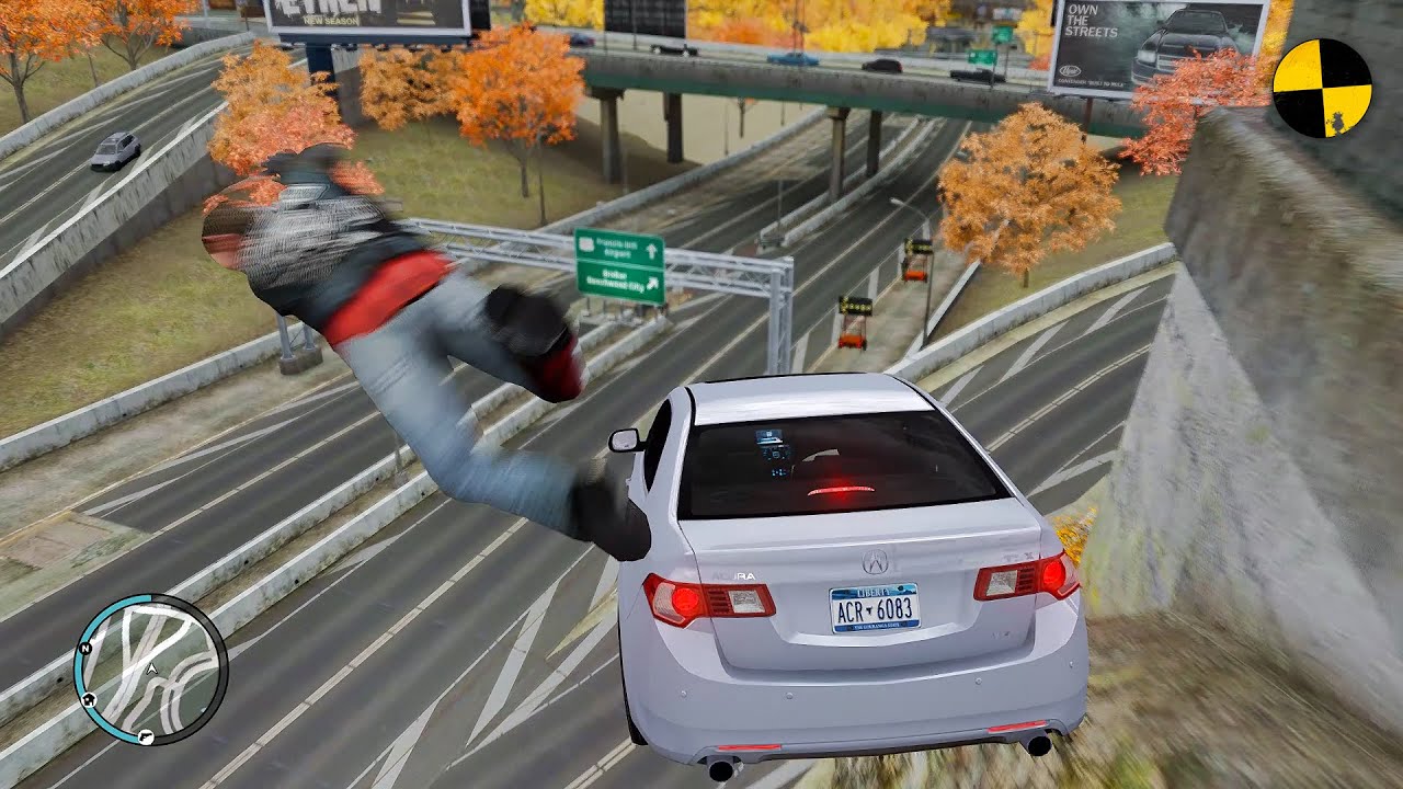 GTA 4 Crash Testing Real Car Mods Ep.210