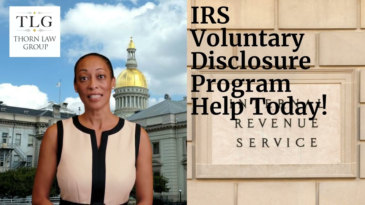 2023 IRS Voluntary Disclosure Program Representation Today