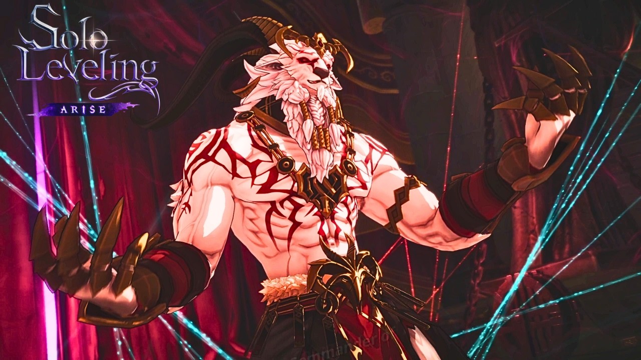 Jinwoo vs Bhaltair | Commander of Arrogance Boss Fight – Solo Leveling Arise