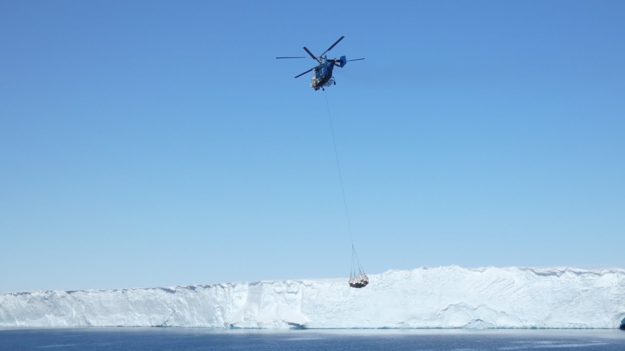 Resupply operations in Antarctica