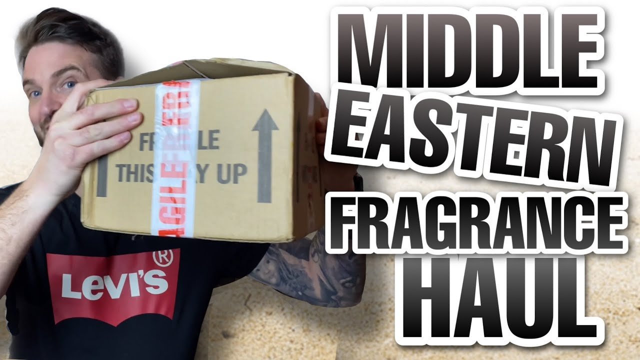 Huge Middle Eastern fragrance Haul unboxing and first impressions