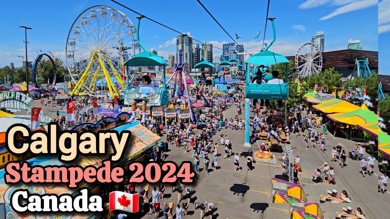 Calgary Stampede 2024 | Stampede Ground, Food & Rides #canada #stampede #calgary #alberta