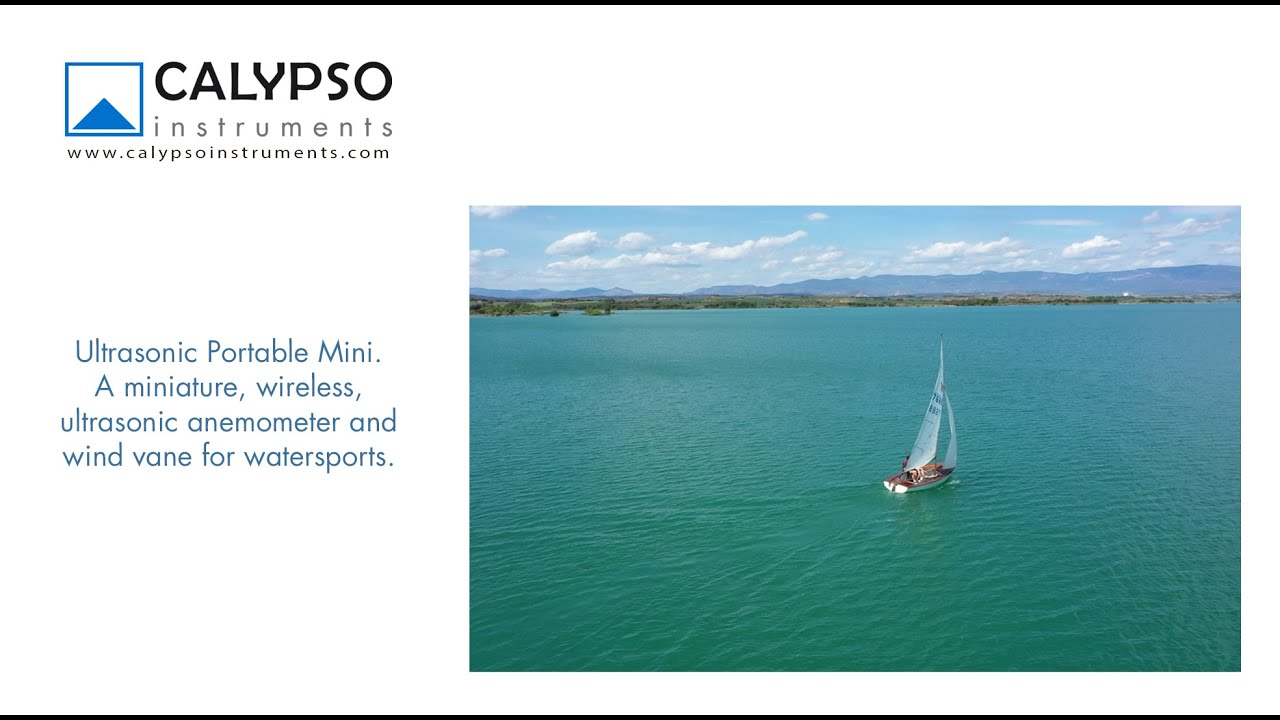 Ultrasonic Portable Mini.A miniature, wireless, ultrasonic anemometer and wind vane for watersports.