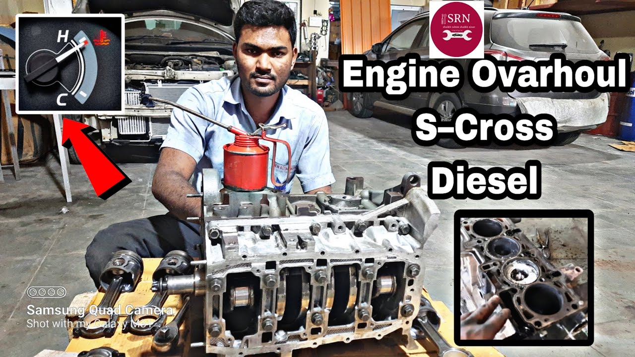 Maruti Suzuki S–Cross Diesel Engine Ovarhoul S–Cross Engine Timing S–Cross engine Repair #engine