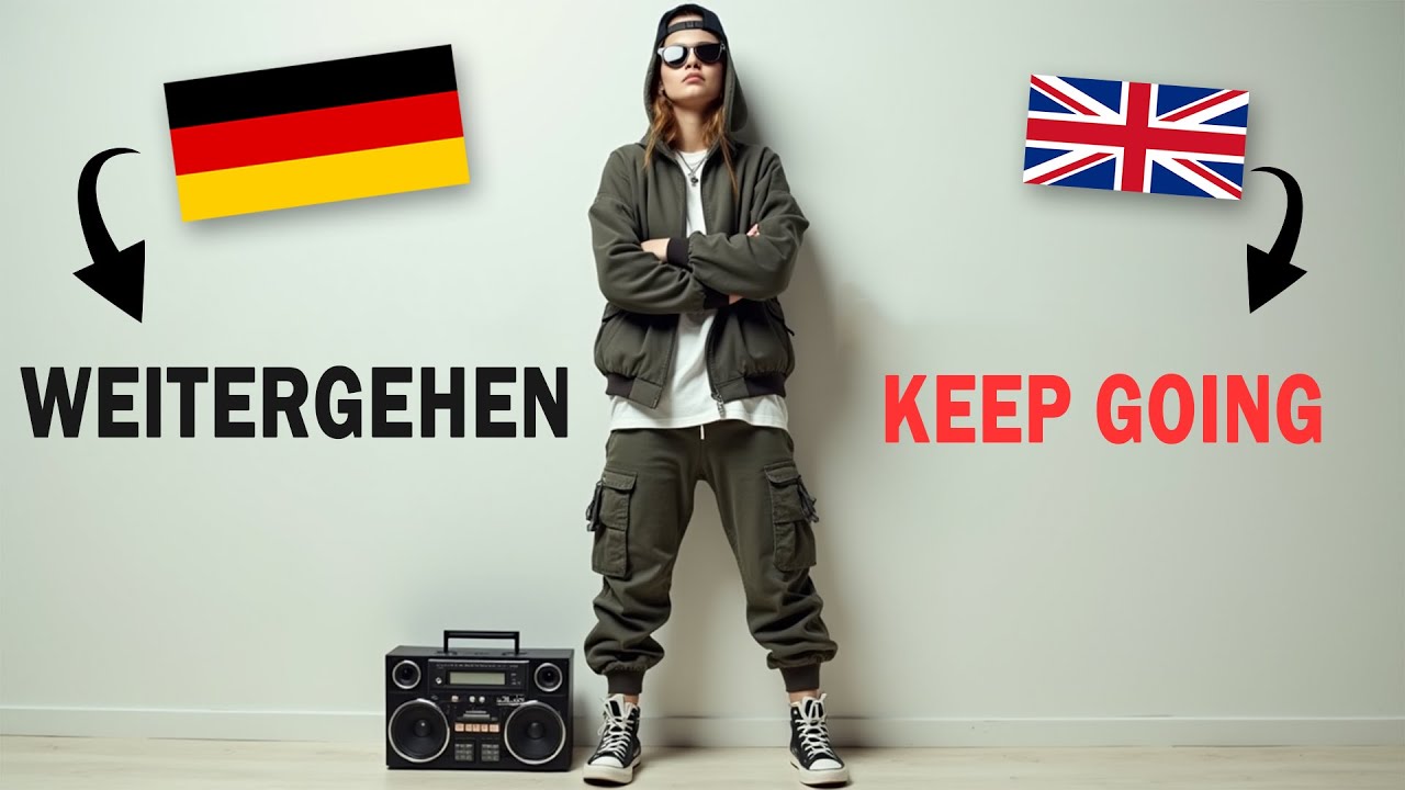 Motivational Rap for German Learners | German Music with LYRICS | German for Beginners 
