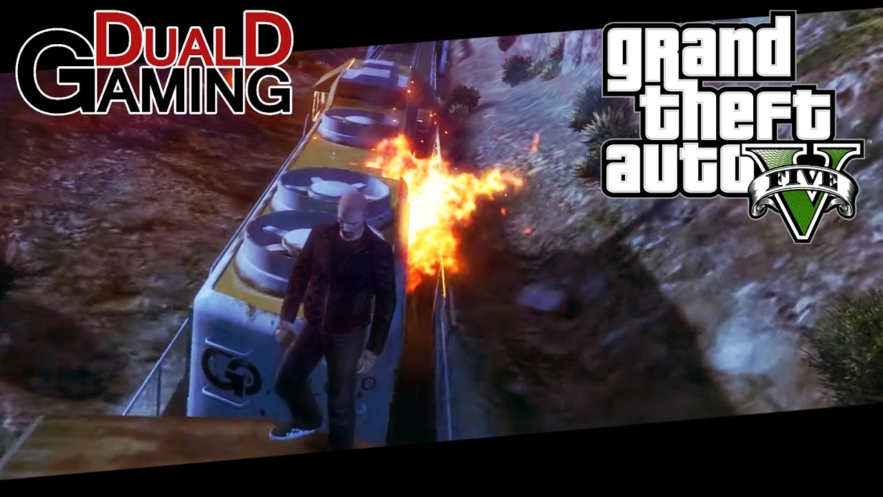 FÖRSÖKER SPRÄNGA TÅGET! | GTA 5 (online)