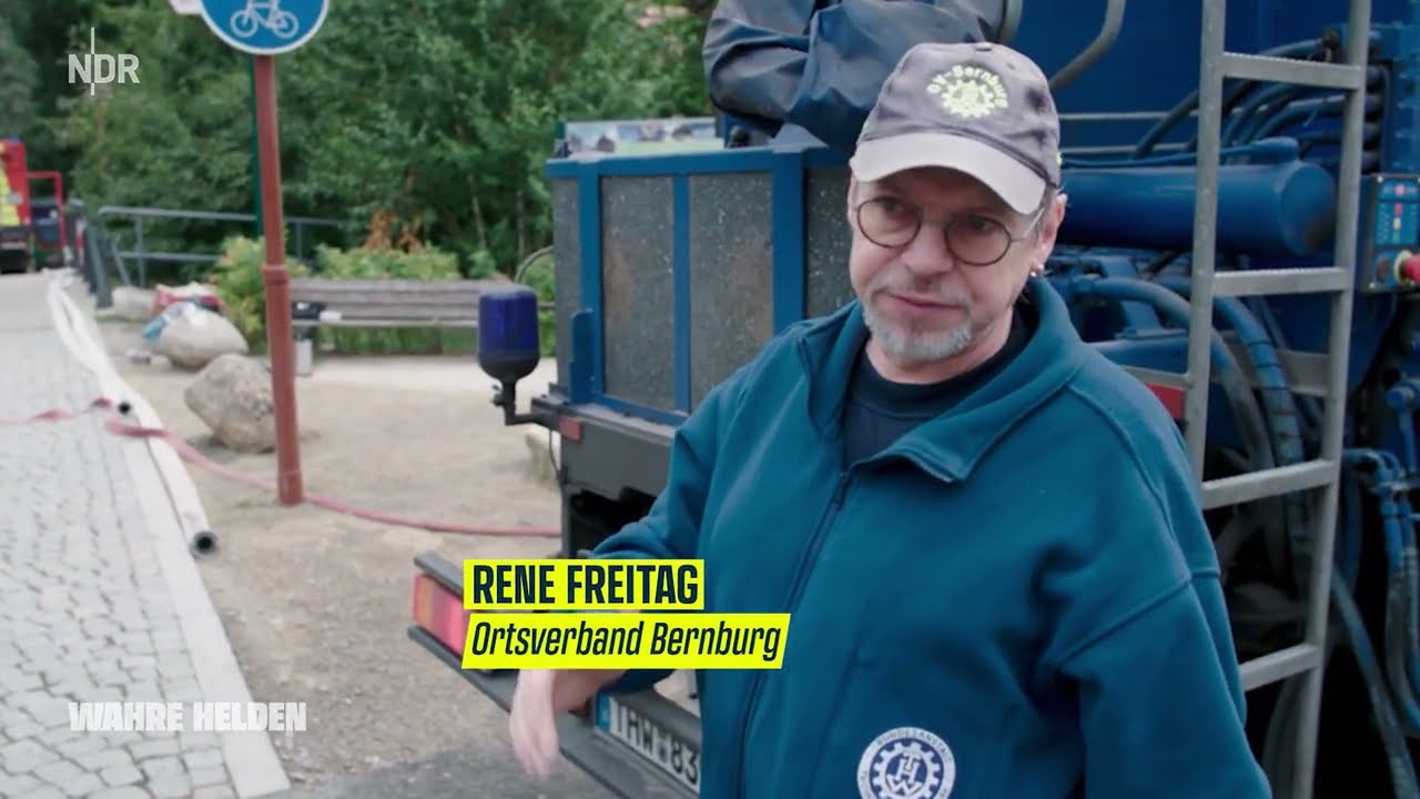 Einsatz fürs THW: Der Brocken brennt