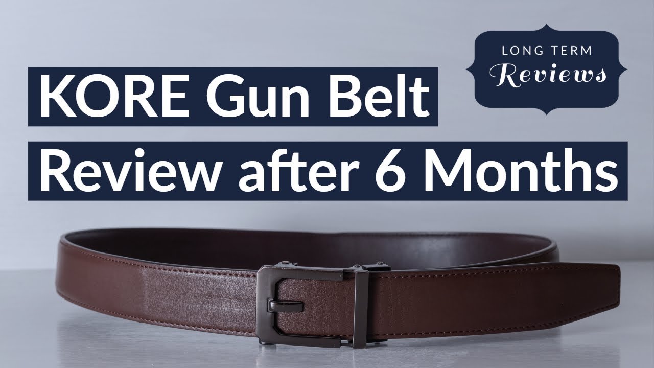 KORE Gun Belt Review after 6 Months