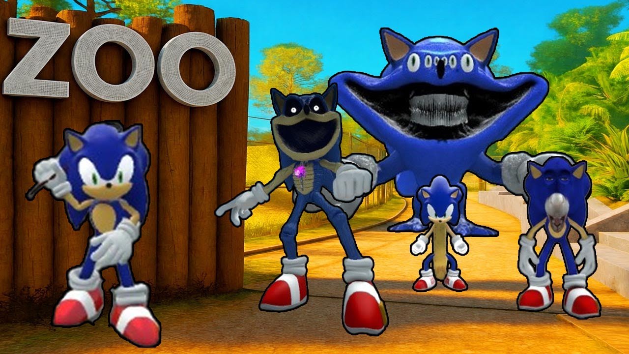 VISITÉ EL ZOOLÓGICO DE MONSTRUOS DE SONIC (Garry’s Mod)